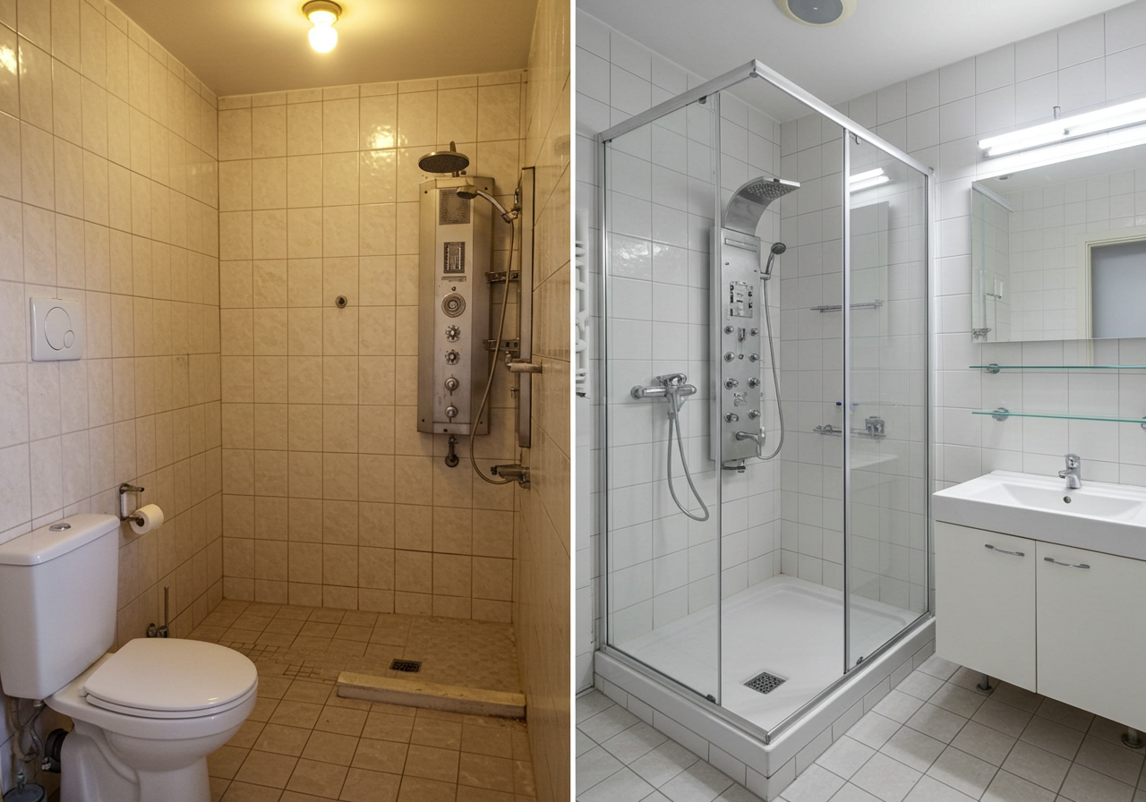 Modern Banyo Dekorasyonu